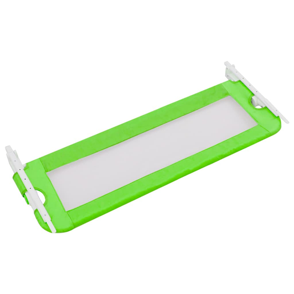 Toddler Safety Bed Rail Polyester Green 120 x 40.5 x 42 cm Child Bed Guard