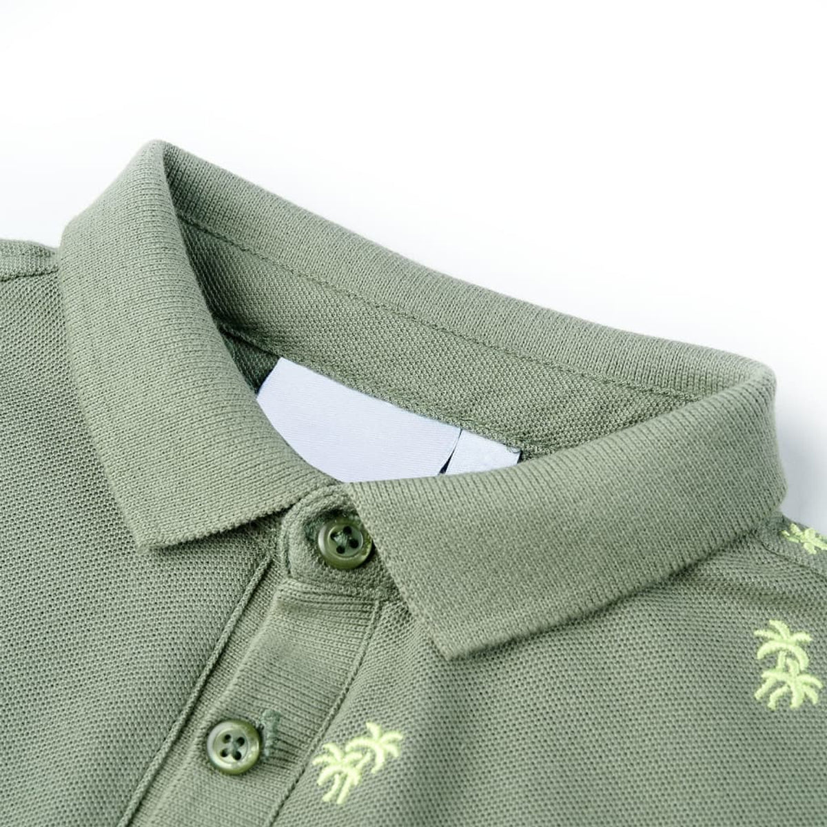 Kids'Polo Shirt Khaki Cotton 116 Kids Clothing Children's Wear Kids' Tops 116