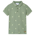 Kids'Polo Shirt Khaki Cotton 92 Kids Clothing Children's Wear Kids' Tops 92