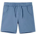 Shorts Cotton Dark Blue 92 Kids' Bottoms Kids' Bottom Kids'Shorts Drawstring