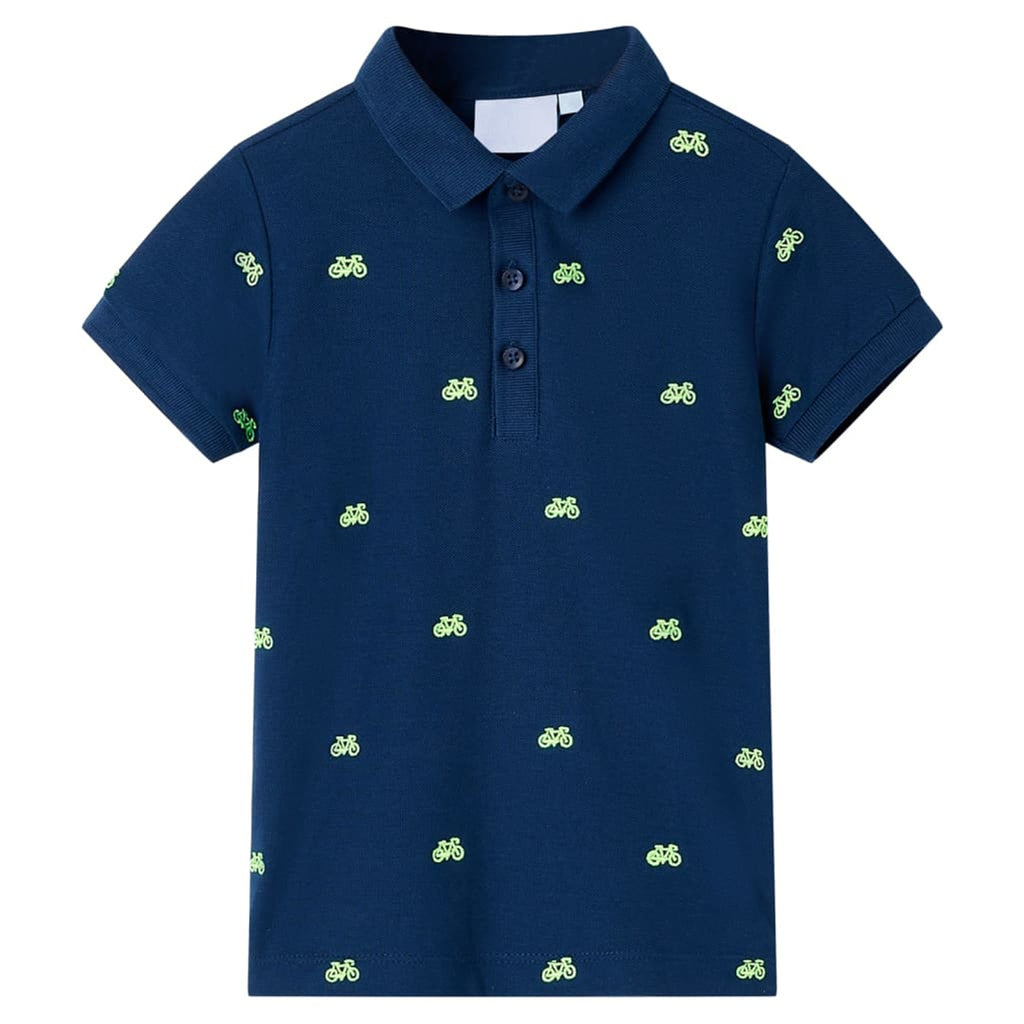 Kids'Polo Shirt Cotton Navy 116 Kids Clothing Children's Wear Kids' Tops 116