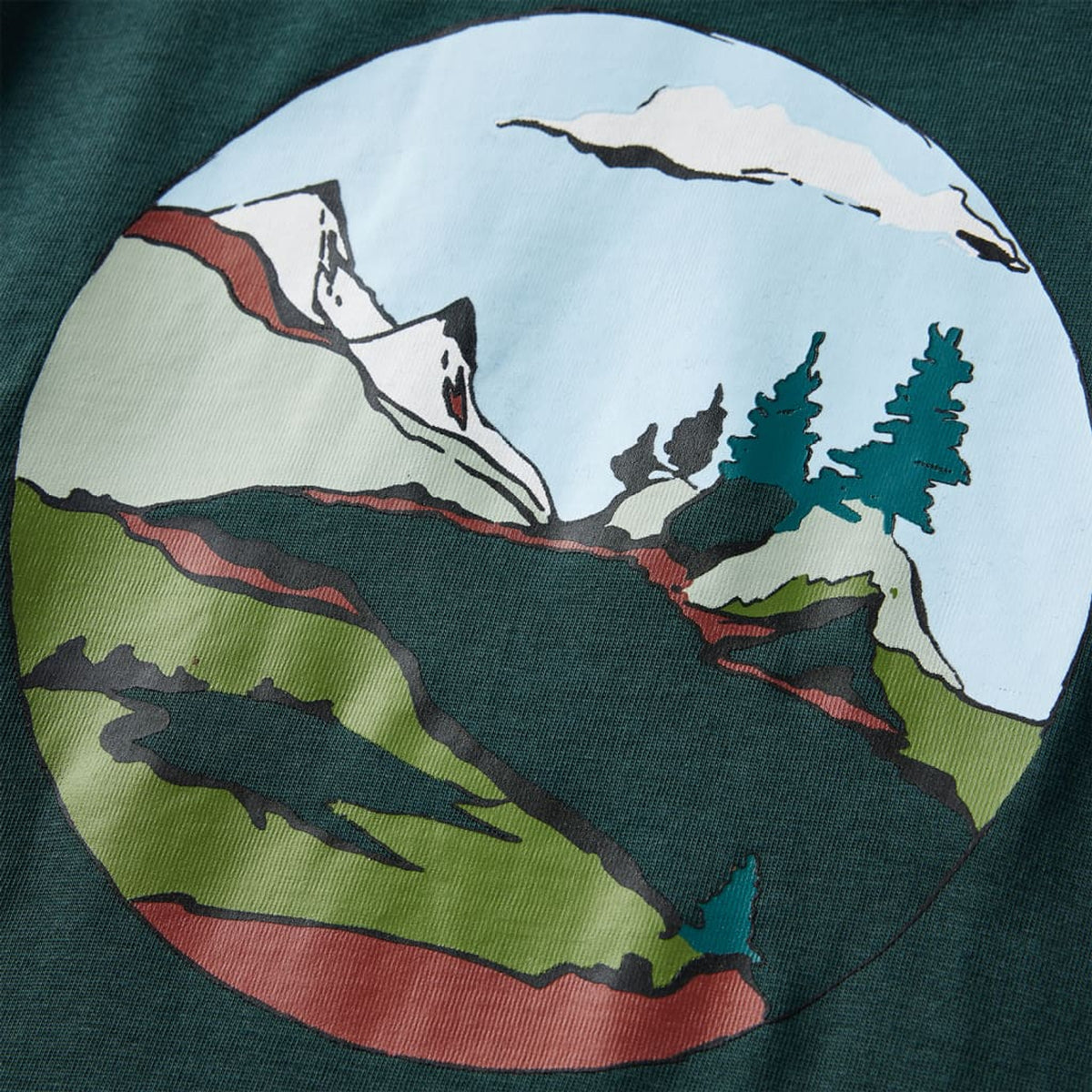 Kids T-Shirt Cotton Dark Green 92 Children's Top Kids Clothing Kids Variant 5