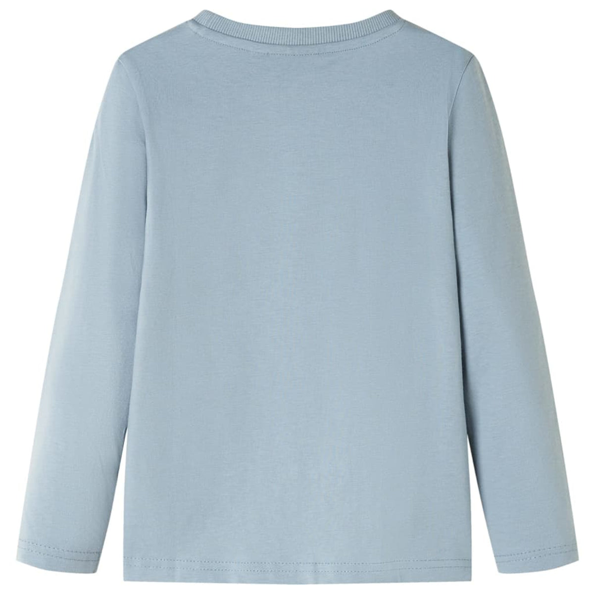 Kids T-Shirt Cotton Light Blue 116 Children's Top Kids Clothing Kids Wear Long