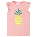 Kids T-Shirt Cotton Pink 128 Children's Top Kids Clothing Kids Wear Variant 3