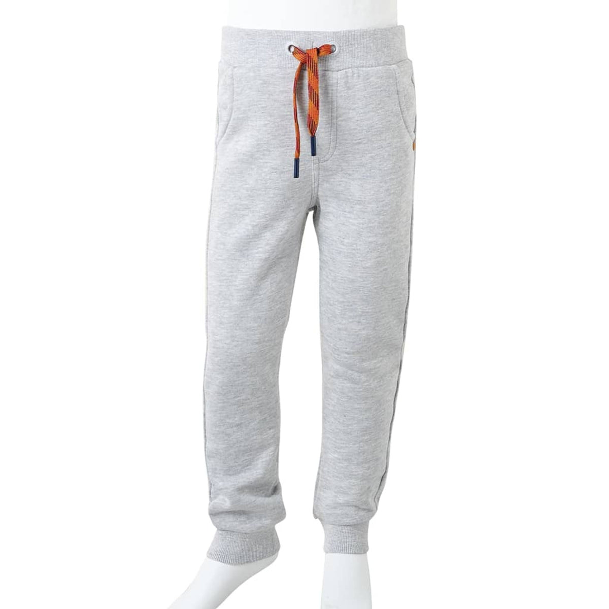 Kids'Sweatpants Melange Cotton Grey Melange 104 Kids' Bottoms Kids' Bottom 104