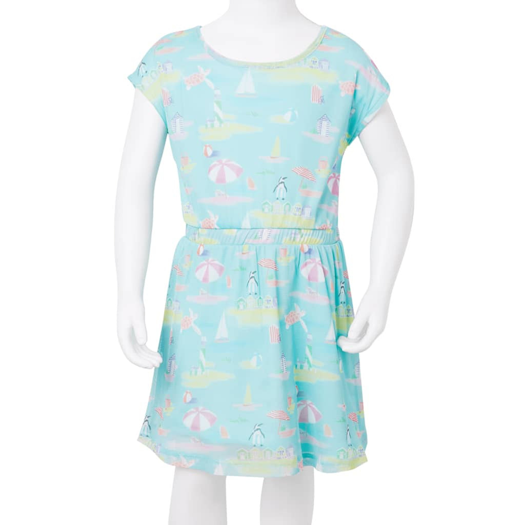 Dress Light Aqua 104 Kids' Dresses Kids' Dresse Kids'Dress 104 (suitable for