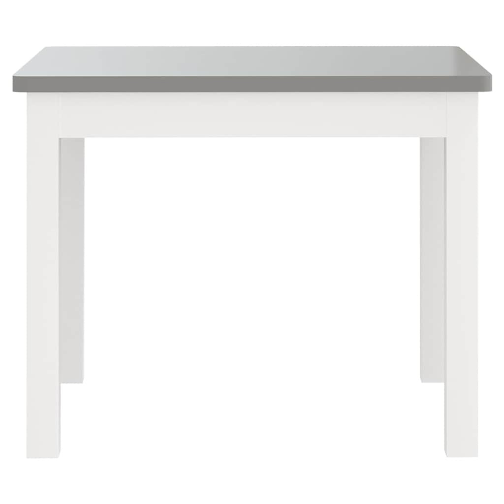 Table Mdf White 60 x 50 x 48 cm Furniture Home Dining Baby Toddler Furniture