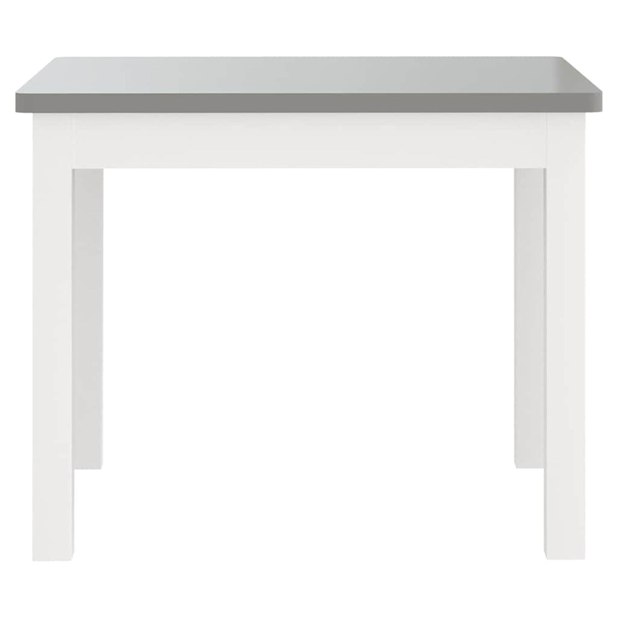 Table Mdf White 60 x 50 x 48 cm Furniture Home Dining Baby Toddler Furniture