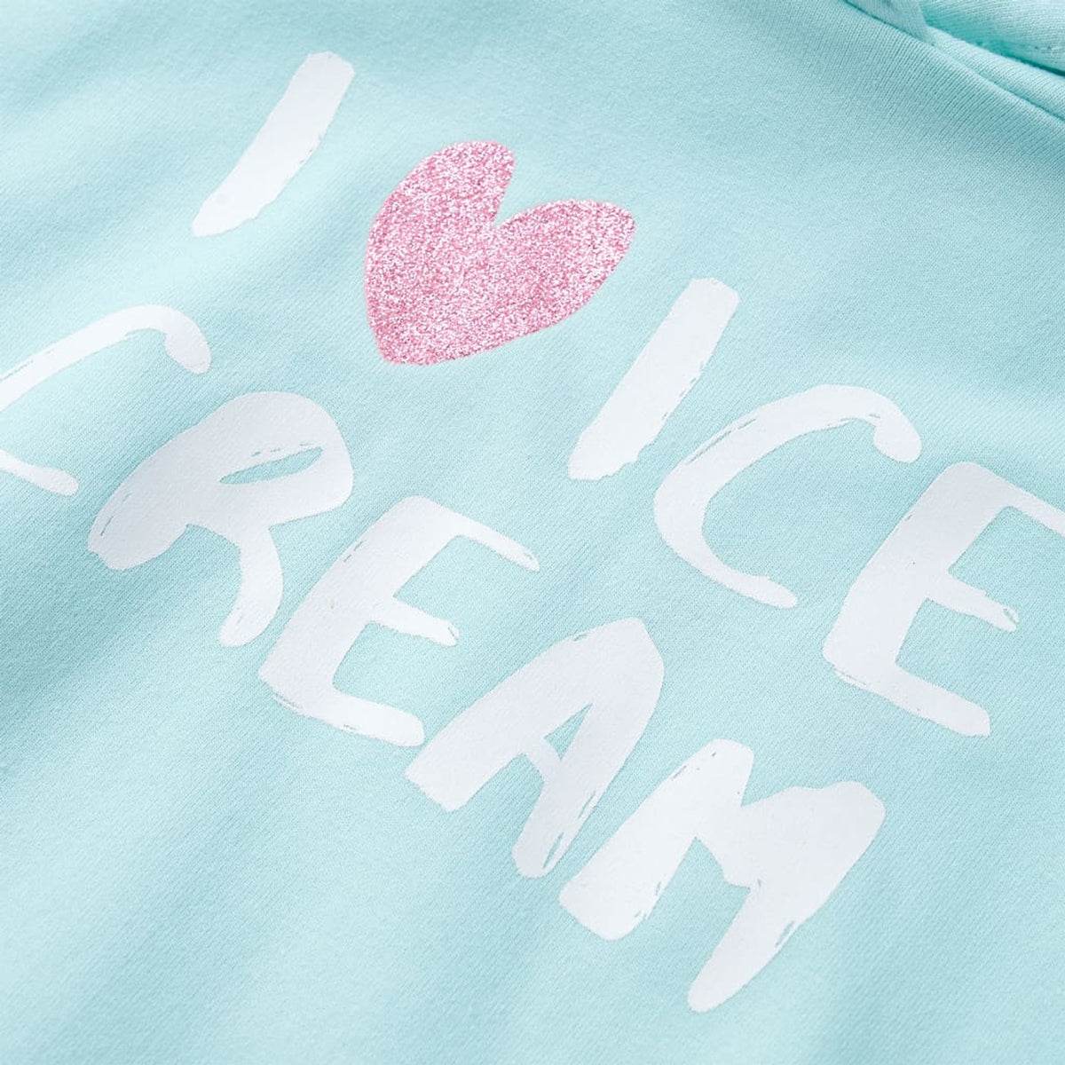 Sweatshirt Cotton Light Aqua 128 Kids Clothing Children's Top Kids Wear 128