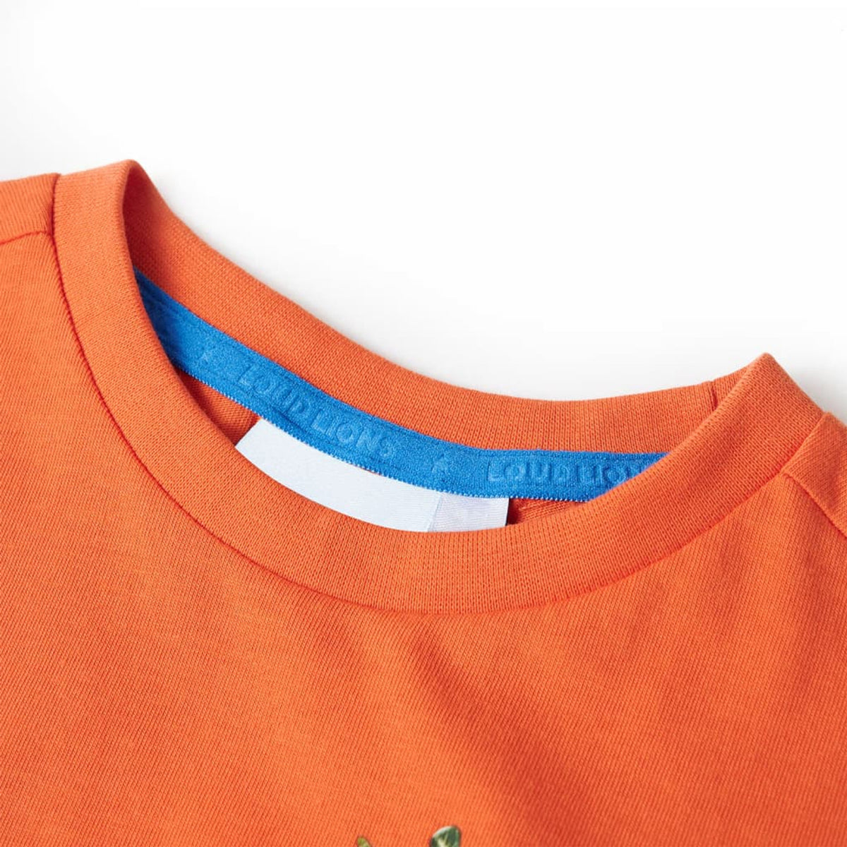 Kids T-Shirt Cotton Bright Orange 128 Children's Top Kids Clothing Variant 2