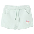 Shorts Cotton Mixed Light Mint 128 Kids' Bottoms Kids' Bottom Kids'Shorts 128