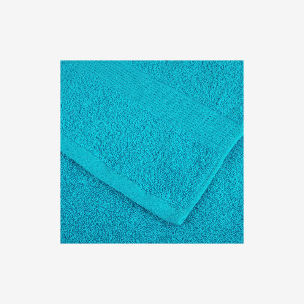Towel Cotton Turquoise 200 x 80 cm Bathroom Bath Linen Home Towels 2 Variant 2