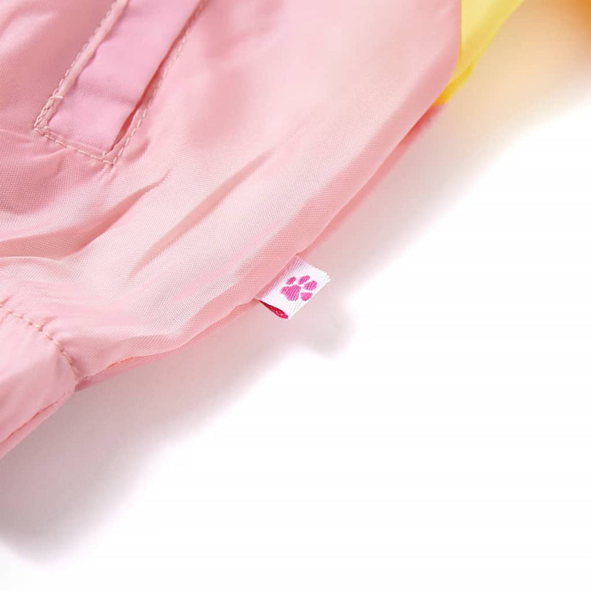 Kids'Hooded Jacket Polyester Light Pink 128 Kids' Outerwear Zip Multicolour