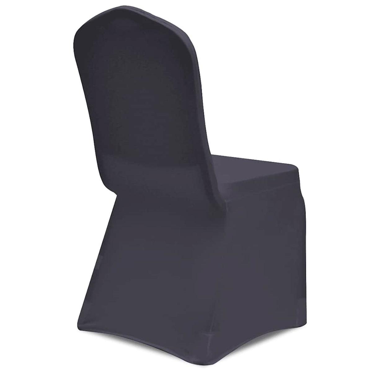 Chair Anthracite 48 x 46 x 100 cm Seating Furniture Home Slipcovers Slipcover