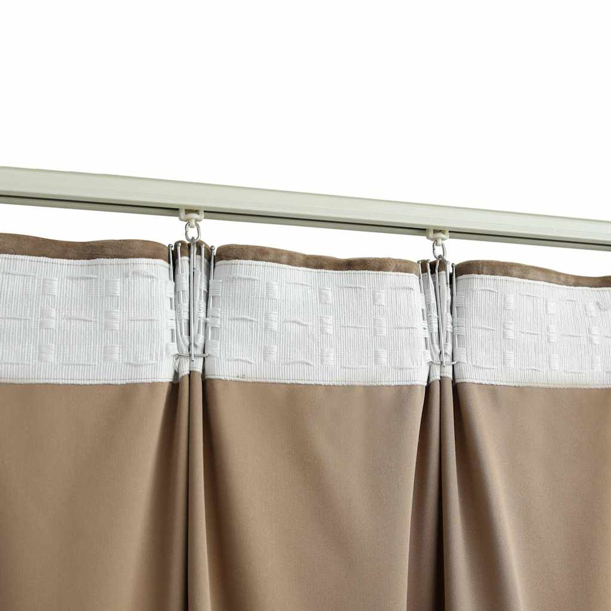 Blackout Curtain Velvet Beige 140 x 225 cm Window Dressing Home Variant 2