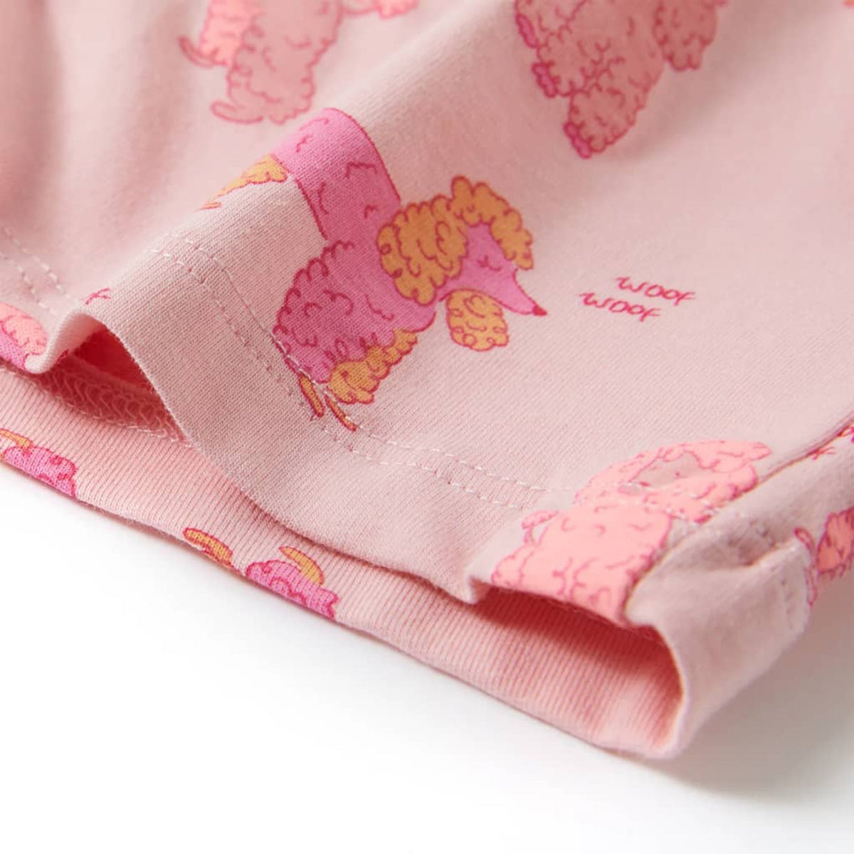 Kids' Sleepwear Cotton Light Pink 104 Kids'Pyjamas Short 104 (suitable for 3-4