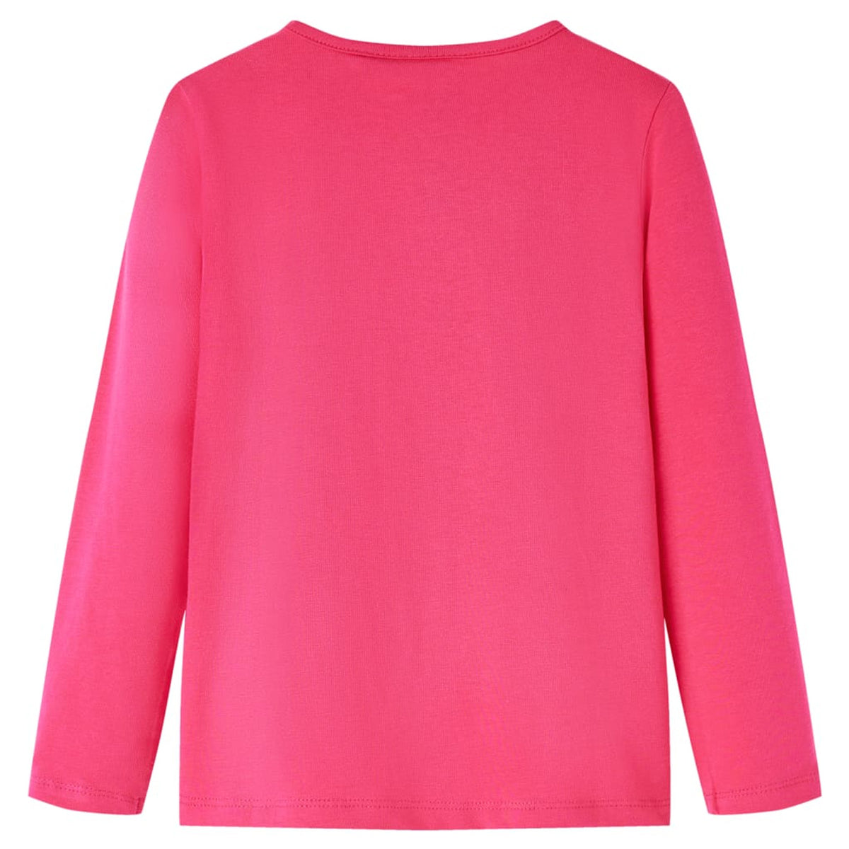 Kids T-Shirt Cotton Bright Pink 128 Children's Top Kids Clothing Kids Wear