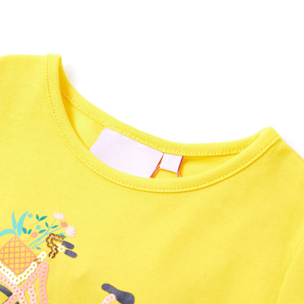 Kids T-Shirt Cotton Yellow 116 Children's Top Kids Clothing Kids Variant 2