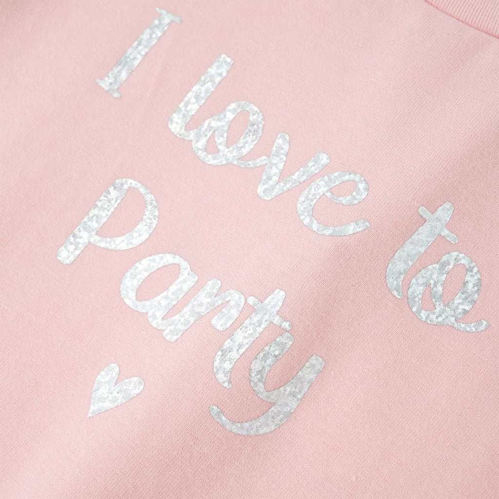 Kids T-Shirt Cotton Light Pink 116 Children's Top Kids Clothing Kids Wear