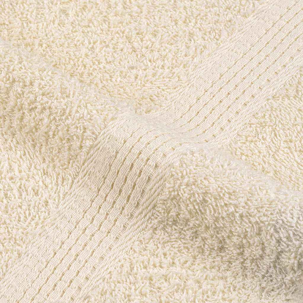 Towel Cotton Cream 30 x 30 cm Bathroom Bath Linen Home Towels 2 pcs Wash 30x30cm