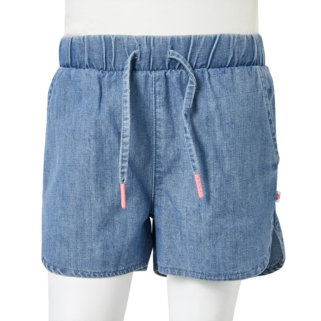 Shorts Cotton Denim Blue 128 Kids' Bottoms Kids' Bottom Kids'Shorts 128