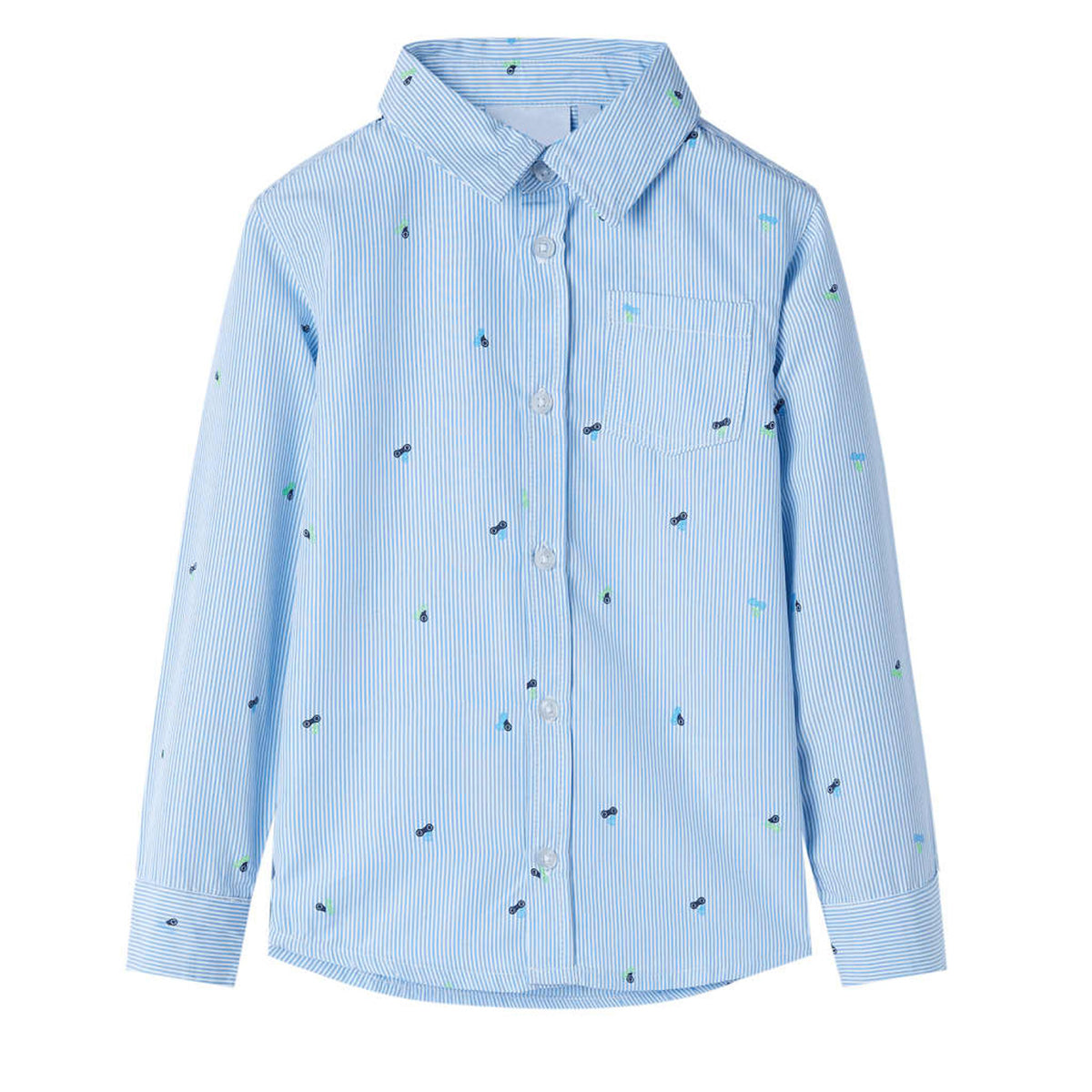 Kids'Shirt Light Cotton Light Blue 128 Kids Clothing Children's Wear Kids'