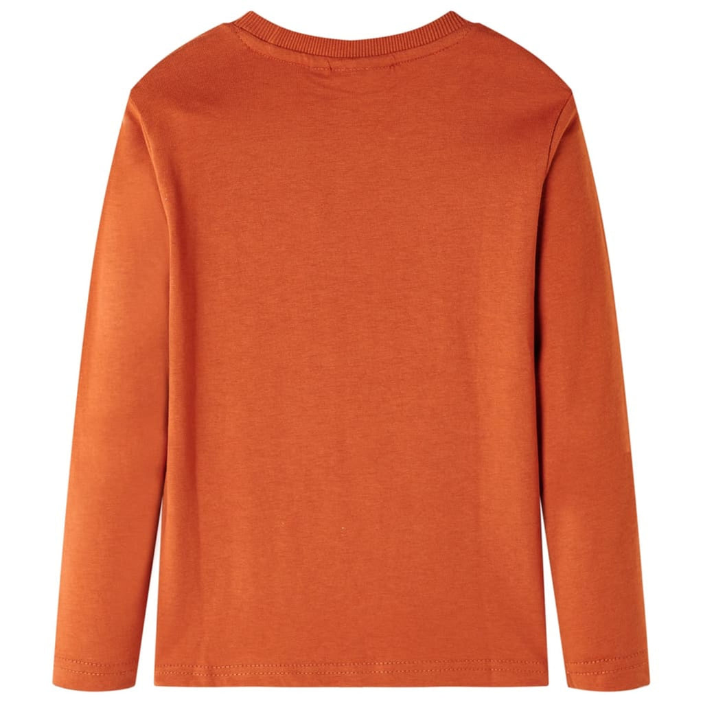 Kids T-Shirt Cotton Light Rust 92 Children's Top Kids Clothing Kids Variant 2