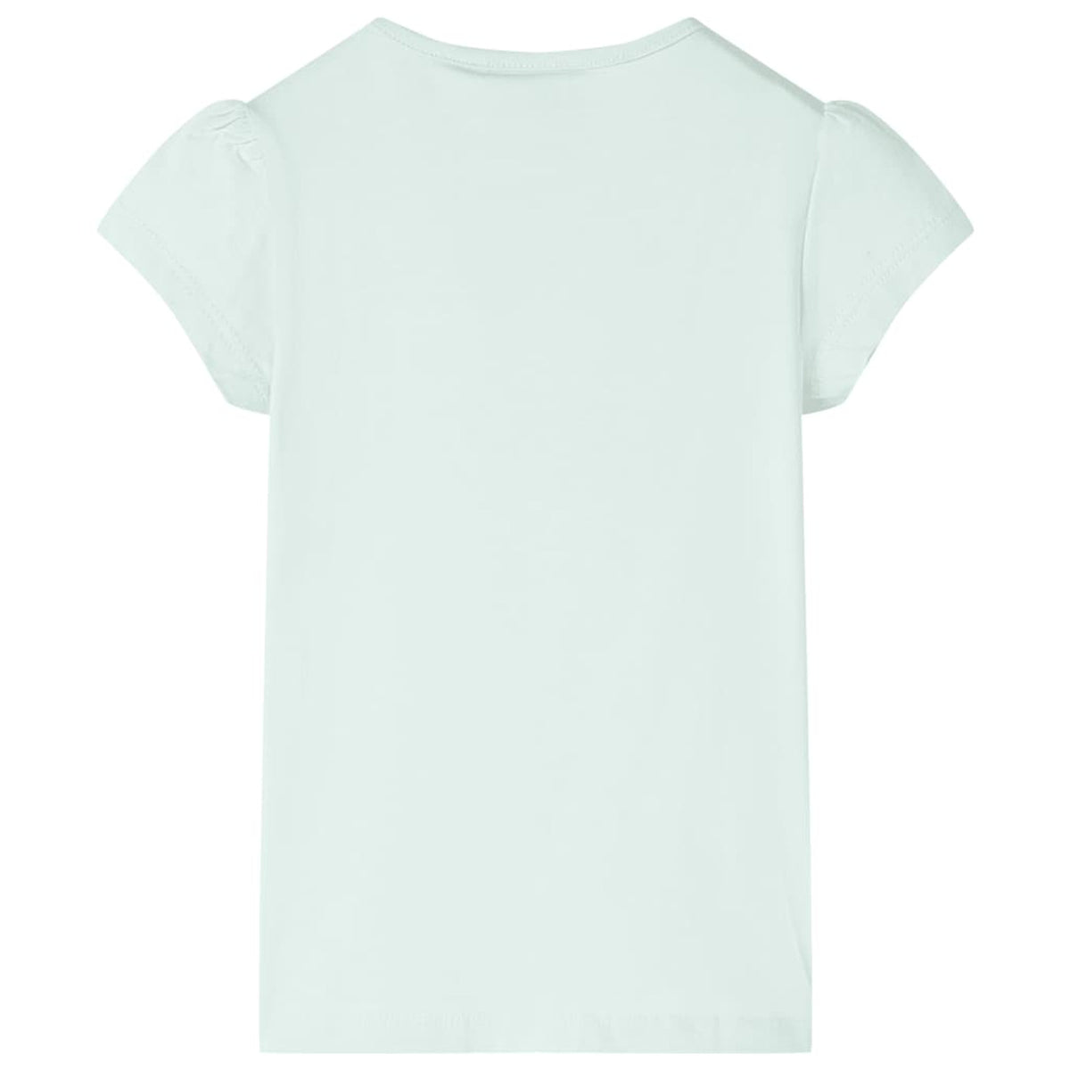 Kids T-Shirt Cotton Light Mint 116 Children's Top Kids Clothing Kids Wear 116