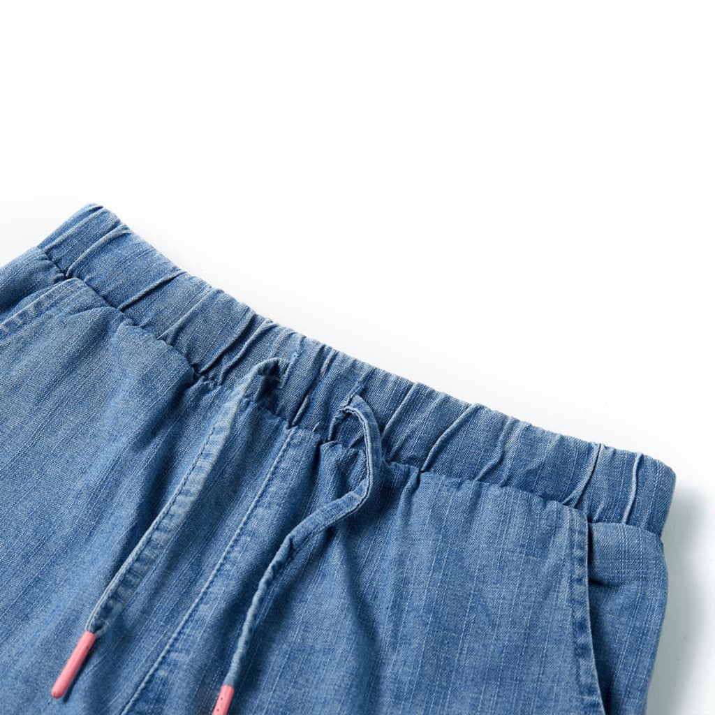 Shorts Cotton Denim Blue 104 Kids' Bottoms Kids' Bottom Kids'Shorts 104