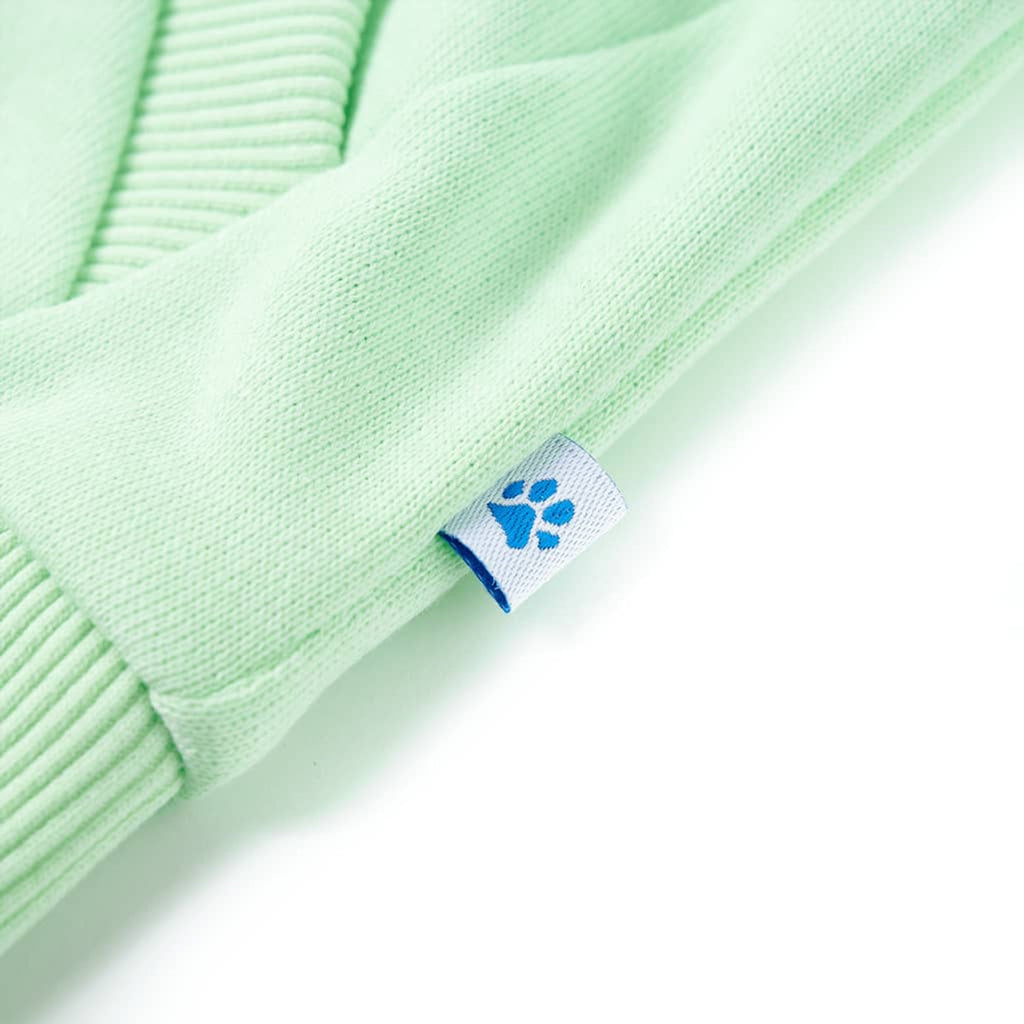 Sweatshirt Cotton Bright Green 92 Kids Clothing Children's Top Kids Wear Zip