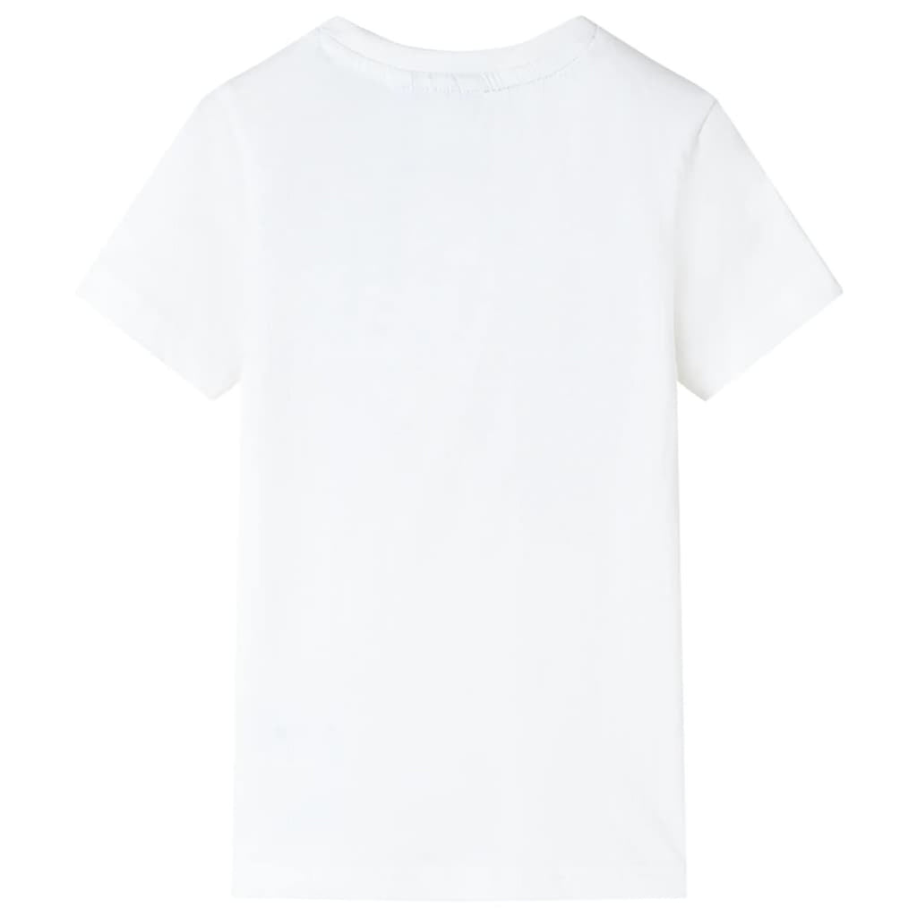 Kids T-Shirt Cotton Ecru 92 Children's Top Kids Clothing Kids Wear Variant 10