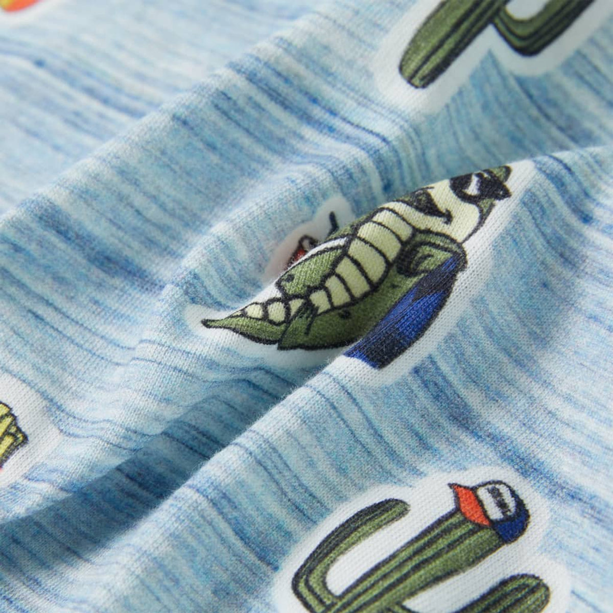 Kids T-Shirt Cotton Blue Mix 128 Children's Top Kids Clothing Kids Wear 128