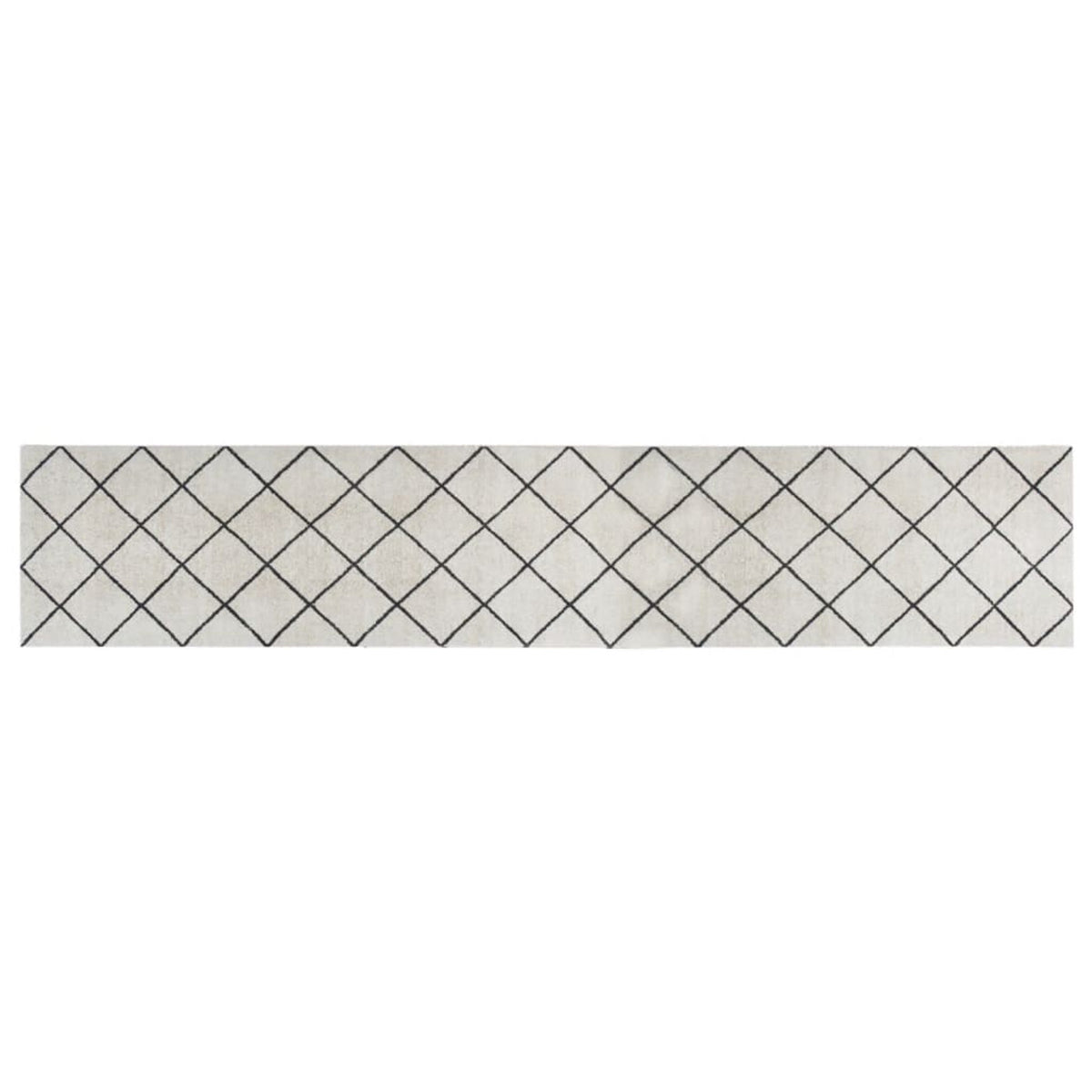 Rug Velvet (100% Polyamide) Grey 300 x 60 x 0.5 cm Floor Mat Home Variant 3