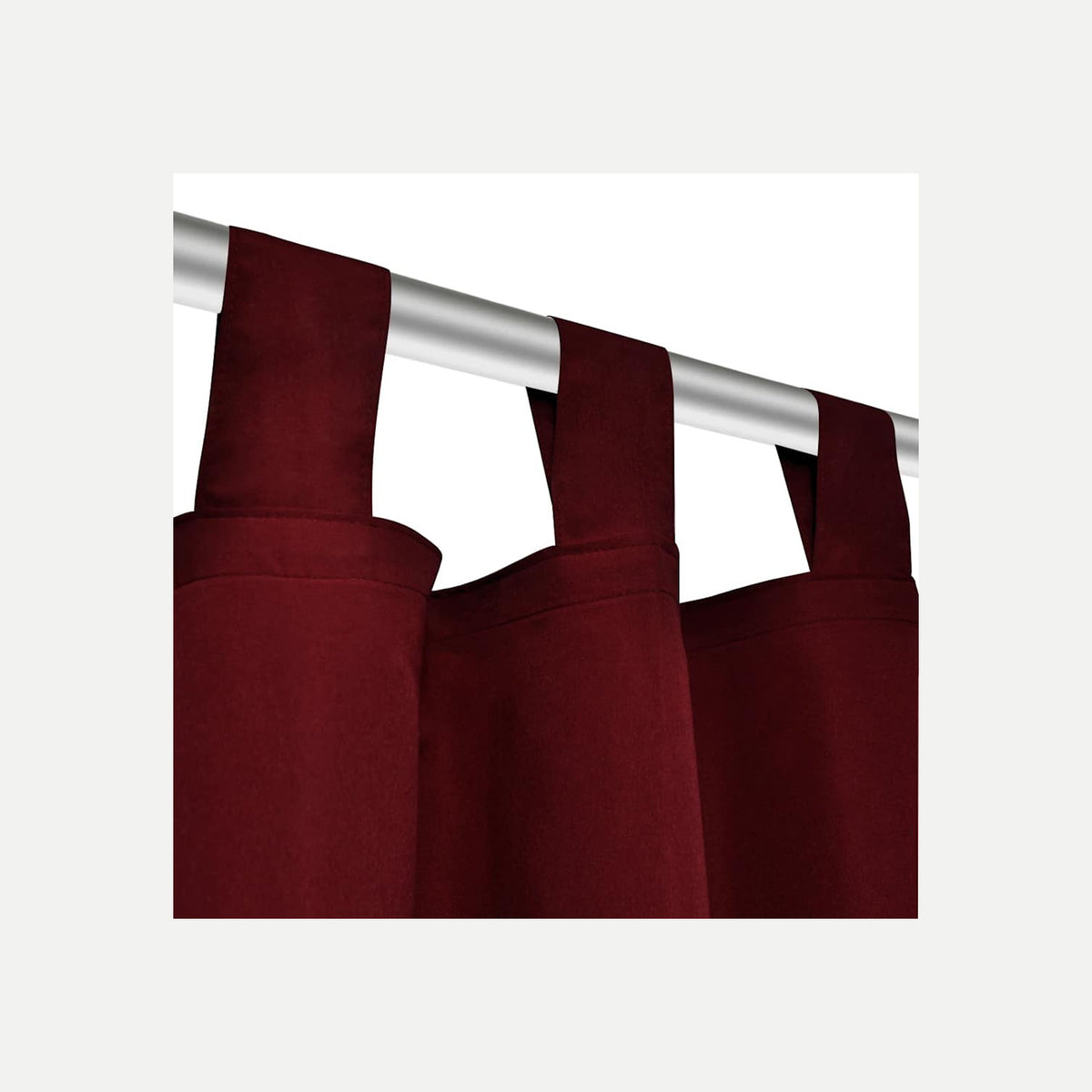 Curtain Bordeaux 140 x 245 cm Window Dressing Home Furnishings Window Covering