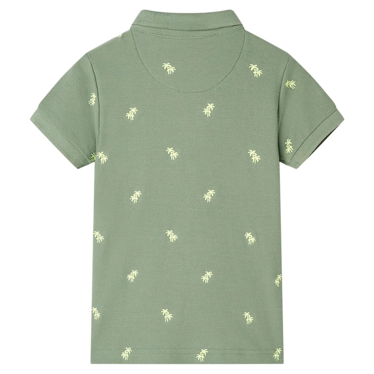 Kids'Polo Shirt Khaki Cotton 140 Kids Clothing Children's Wear Kids' Tops 140