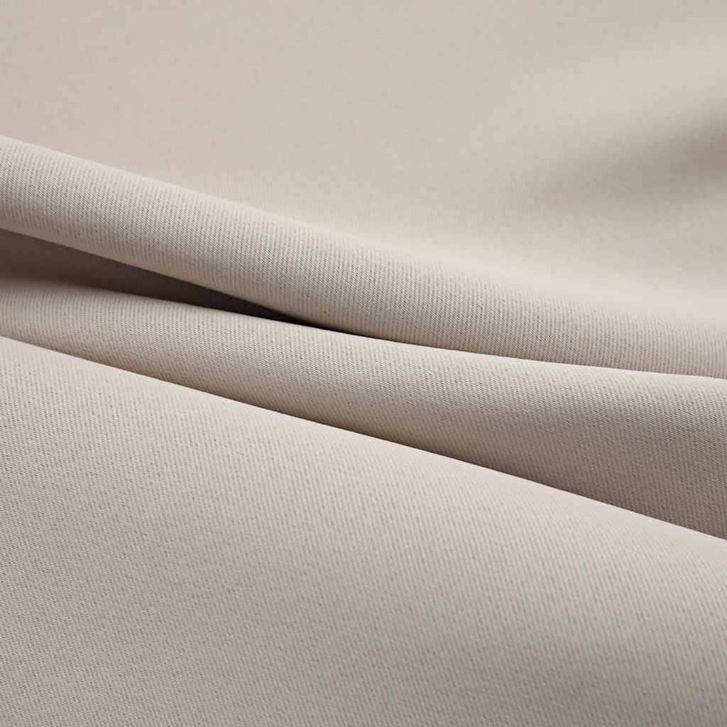 Blackout Curtain Polyester Beige 140 x 245 cm Window Dressing Home Furnishings
