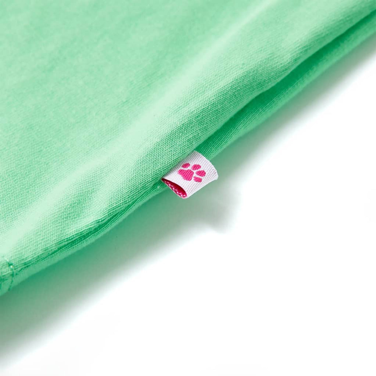 Kids T-Shirt Cotton Light Green 116 Children's Top Kids Clothing Kids Wear 116