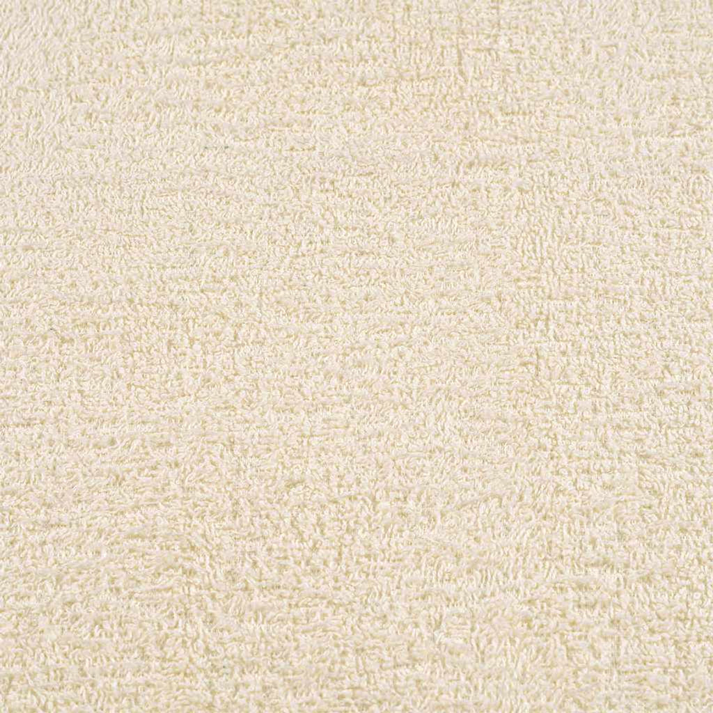 Towel Cotton Cream 140 x 70 cm Bathroom Bath Linen Home Towels 4 pcs Shower
