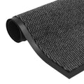 Dust Control Mat Rectangular Tufted Tufted Fabric With A Flexibl Anthracite 90