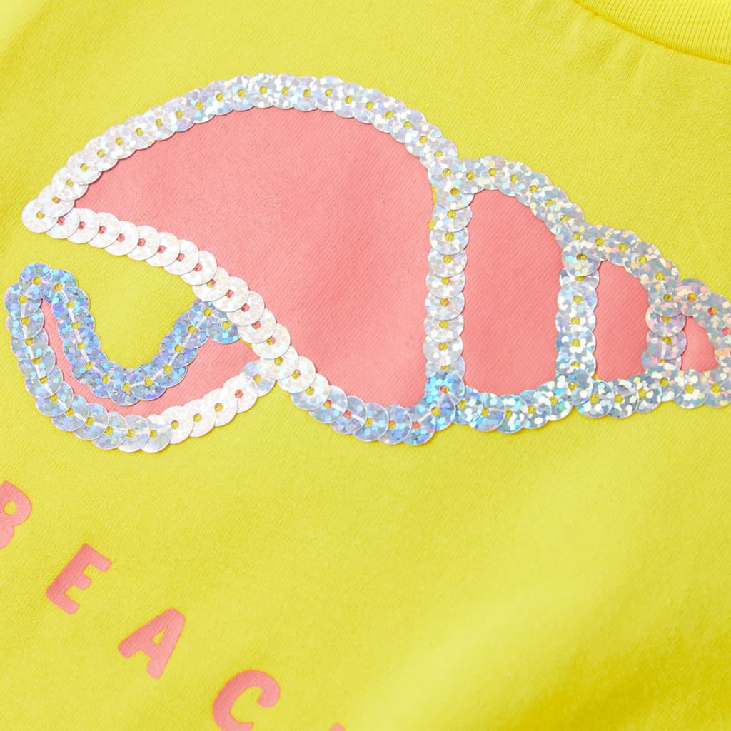 Kids T-Shirt Cotton Yellow 116 Children's Top Kids Clothing Kids Wear Kids'