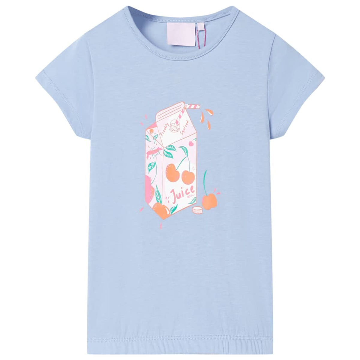 Kids T-Shirt Cotton Blue 92 Children's Top Kids Clothing Kids Wear Kids' Tops