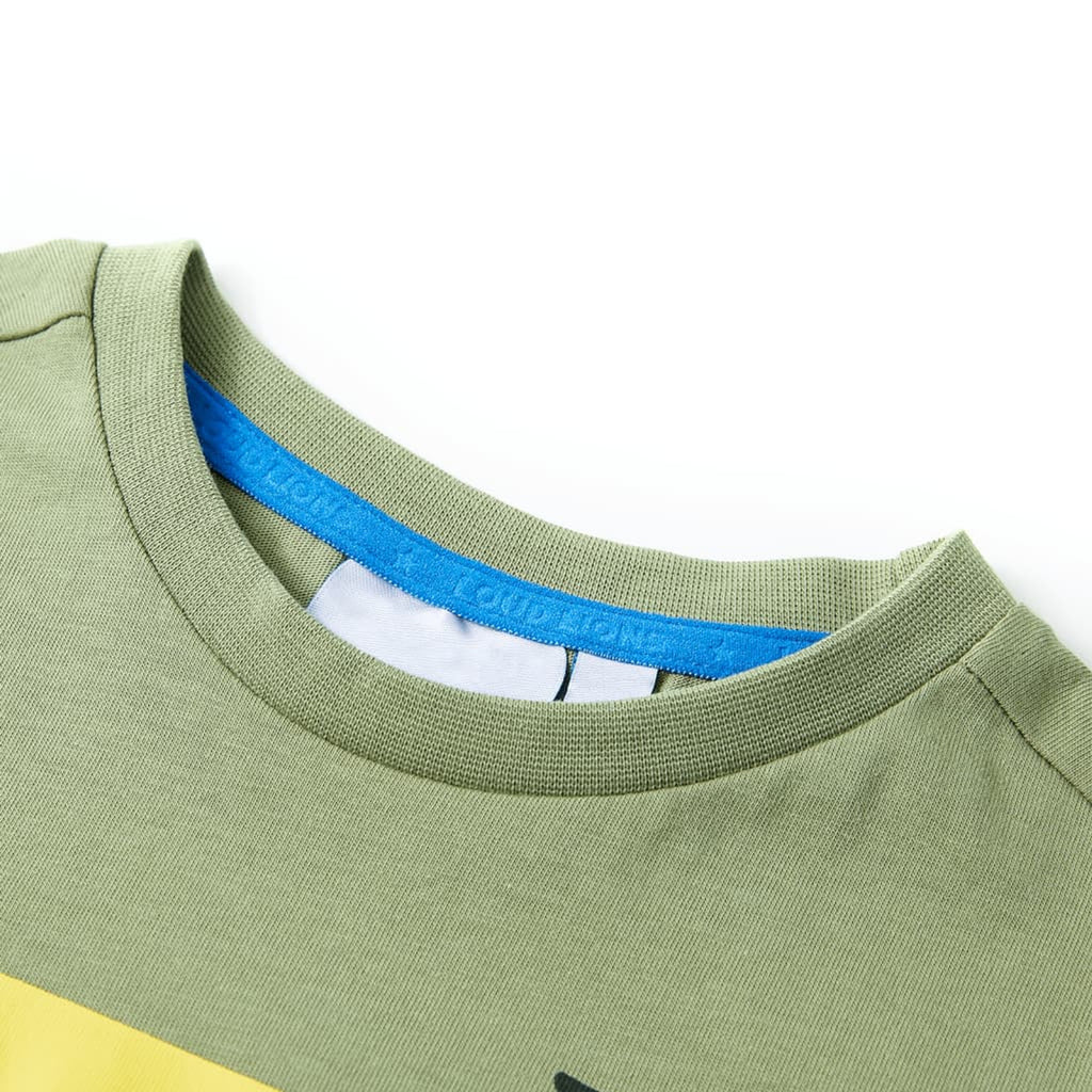 Kids T-Shirt Cotton Light Khaki 128 Children's Top Kids Clothing Variant 2