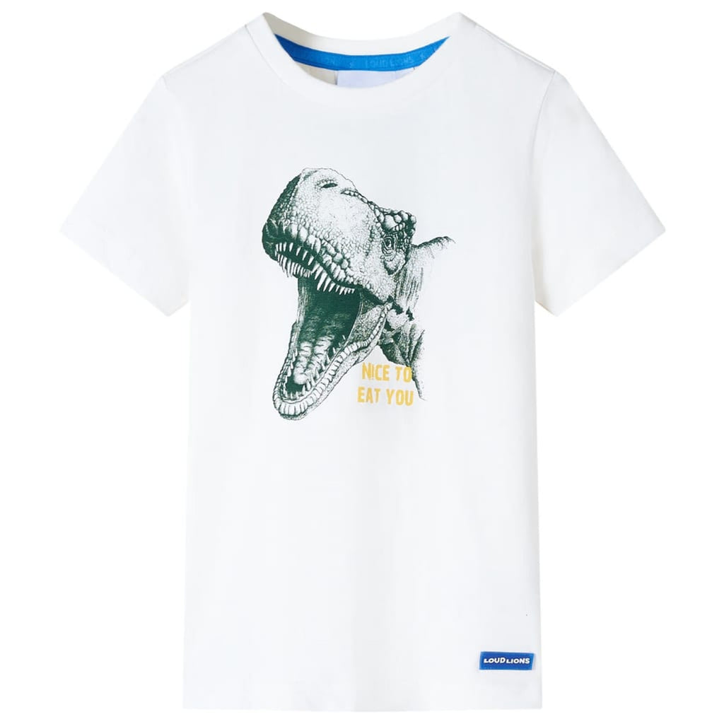 Kids T-Shirt Cotton Ecru 92 Children's Top Kids Clothing Kids Wear Variant 10
