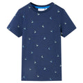 Kids T-Shirt Cotton Dark Blue 92 Children's Top Kids Clothing Kids Variant 3