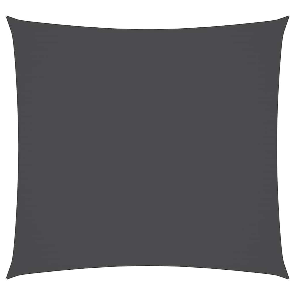 Sunshade Sail Oxford Fabric Anthracite Water Resistant UV Resistant 250 x 250