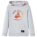 Sweatshirt Cotton Grey Melange 104 Kids Clothing Children's Top Kids Wear 104
