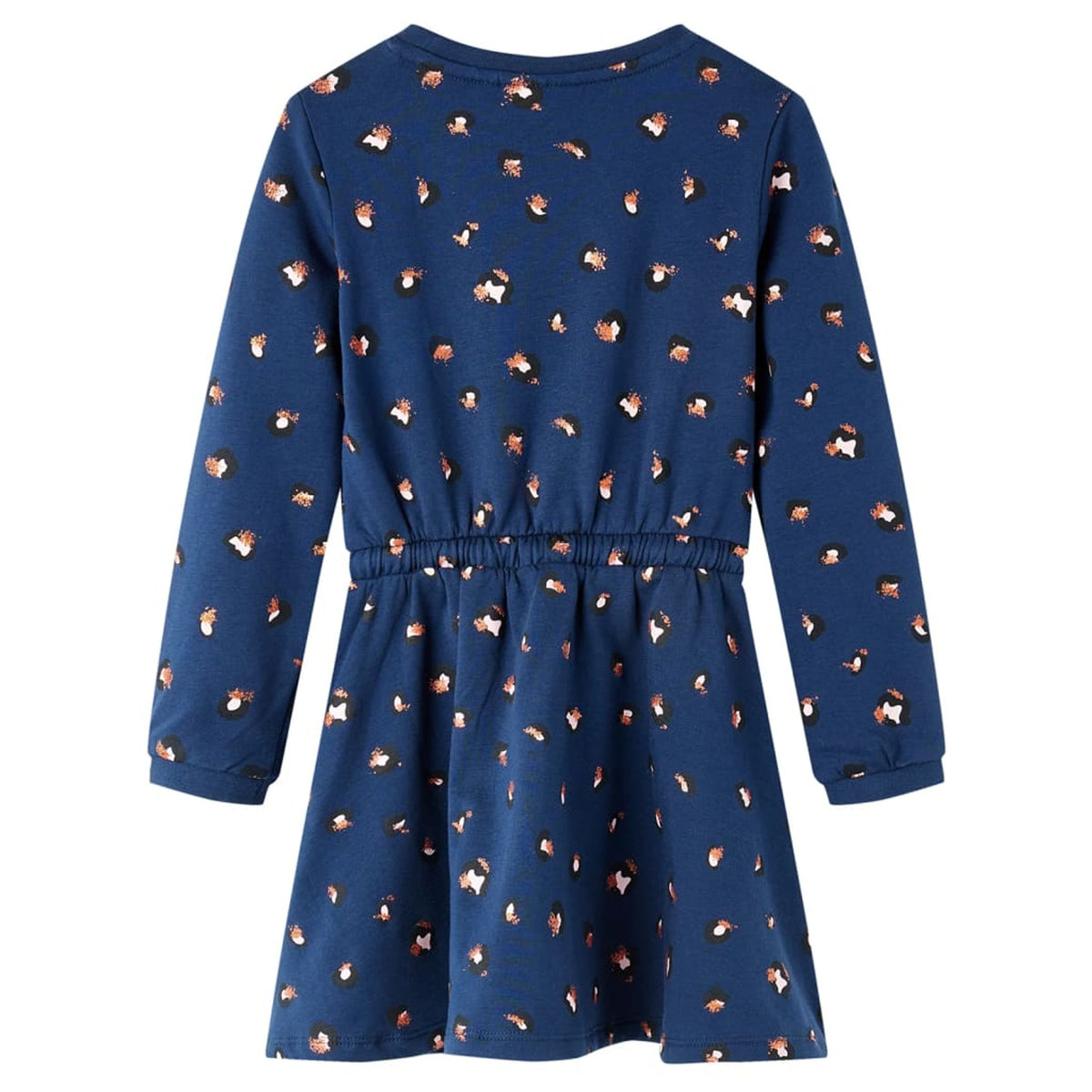 Dress Cotton Navy Blue 116 Kids' Dresses Kids' Dresse Kids'Dress Long 116