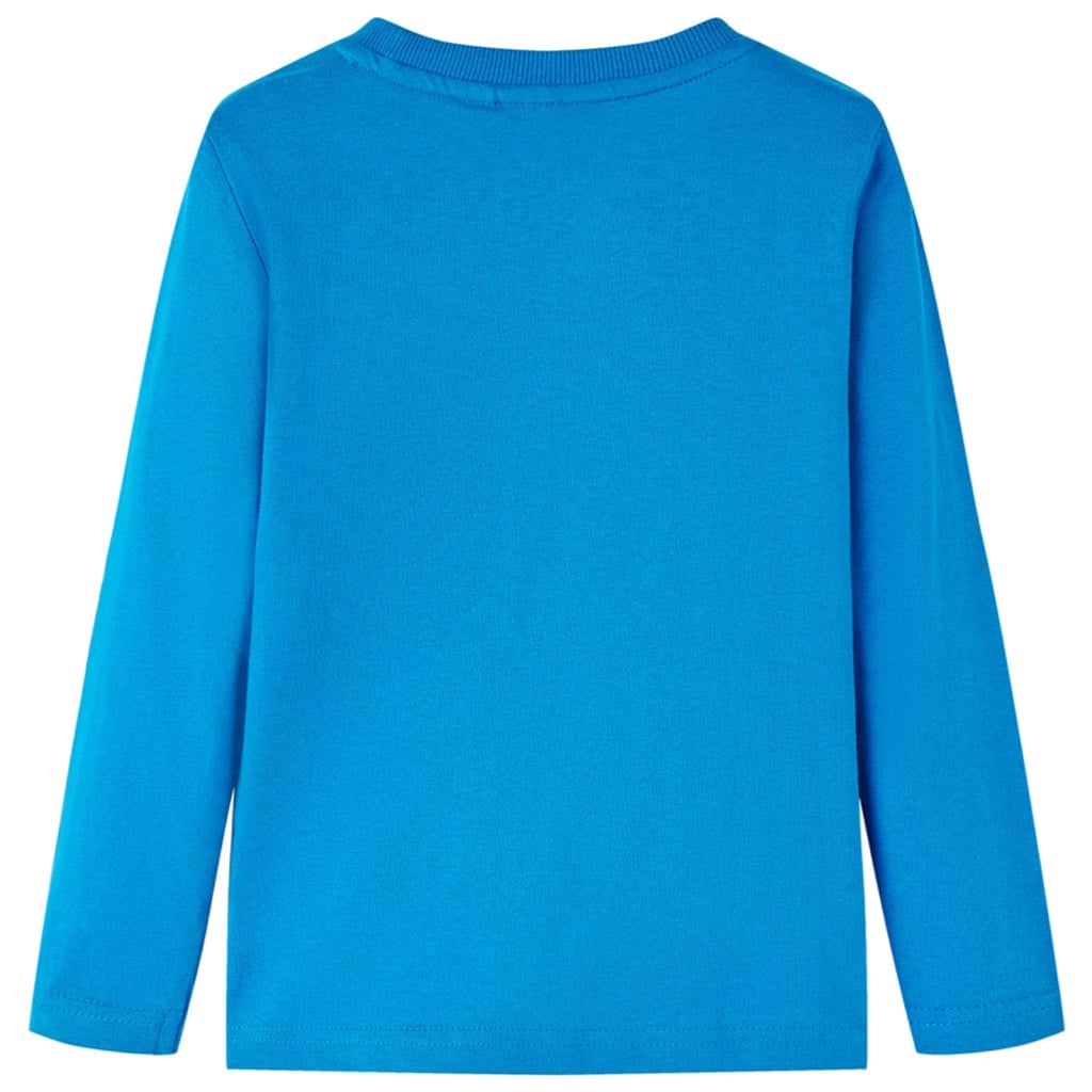 Kids T-Shirt Cotton Cobalt Blue 116 Children's Top Kids Clothing Variant 3