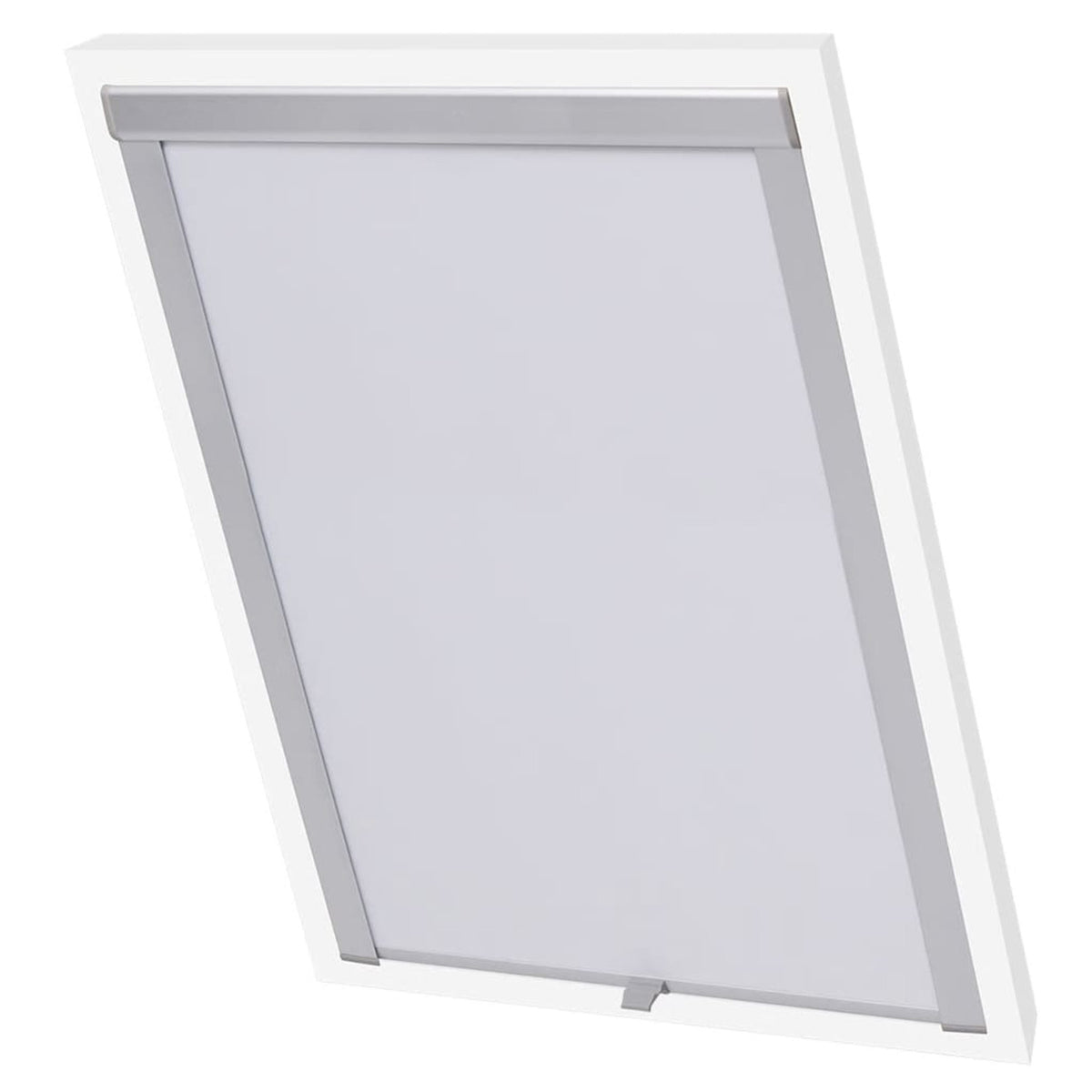 Roller Blind Blackout Fabric White 61.3 x 116 cm Window Shade Window Covering