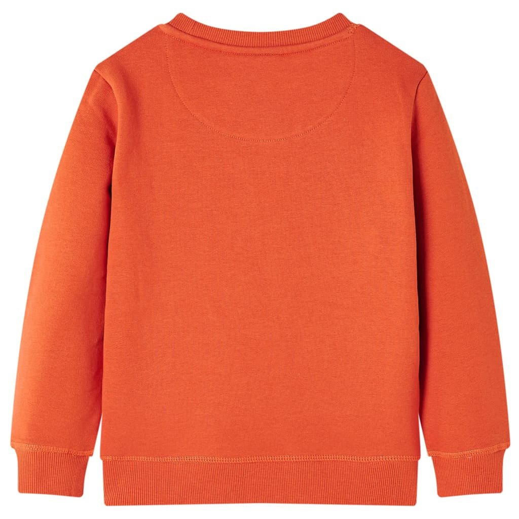 Sweatshirt Cotton Orange 128 Kids Clothing Children's Top Kids Wear Kids' Tops